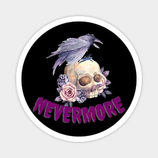 POE NEVERMORE DESIGN Magnet